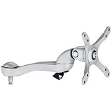 Hafele Ellipta Basic Medium Monitor Arm, Standard 3-5 kg, Aluminum, Silver