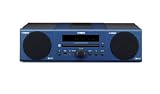 Yamaha MCR 040 Kompaktanlage (MP3-CD-Player, Apple iPod-Dock,  USB) dunkelblau