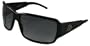 Giorgio Armani Sunglasses 196/s, Wrap, Glossy Black Frame/ Gray Gradient Lenses