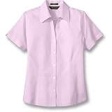 Wrinkle-Resistant Short-Sleeve Solid-Color Shirt