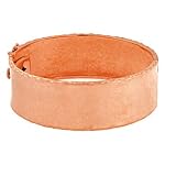 18k Rose Gold 22mm Solid Bangle - 7 Inch