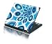 Laptop Notebook Skins Cover H09 Blue Evil Eye Skin (Brand New with 2 FREE touch pad decals)