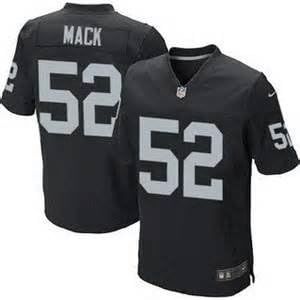 Khalil Mack #52 Oakland Raiders 40-Medium Mens Jersey