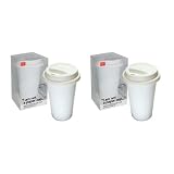 I Am Not a Paper Cup- 2 Pack Reuseable Mugs