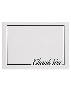 thank you cards without envelopes