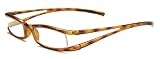 Scojo Tortoise Biline Unisex Gels Tube Readers Reading Glasses - with FREE Matching Hard Case!