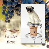 Pug Brown - Wine Bottle Stopper