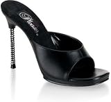 SALE Monroe 01 Pleaser Black Leather / Black Size 6