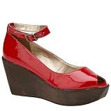 Women's Luichiny Sally (10 M U.S. in Red Patent)