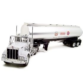 Kenworth W900 76 Gasoline Tanker Truck 1:32 Diecast from Truck Fuel