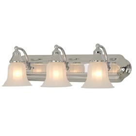 Three-Light Bathroom Vanity Light from Destination Lighting