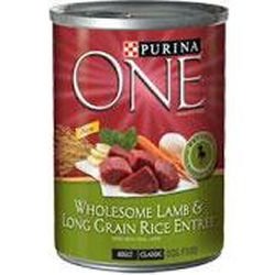 Purina One Wholesome Lamb and Long Grain Rice Entree Canned Dog Food