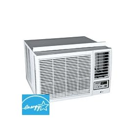 LG Heat / Cool Window Air Conditioner with Remote - 7000 BTU: Home &amp; Garden