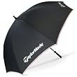 TaylorMade Golf TM Single Canopy Umbrella - Black/White/Red - 0105061442