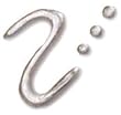 Fashion Dimensional Fabric Paint 1.1 Ounce - Metallic-Sterling Silver