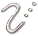 Fashion Dimensional Fabric Paint 1.1 Ounce - Metallic-Sterling Silver