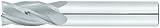 Niagara Cutter C430 Carbide End Mill, General Purpose, TiAlN, 4 Flutes, Square End, 1-1/2 Cutting Length, 5/16 Cutting Diameter