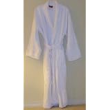 MARRIKAS Unisex SMALL Egyptian Cotton WHITE ROBE