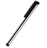 Stylus Soft Touch Pen for Viewsonic Gtablet G-Tablet PC Touch Screen Lcd Silver Metal Black Rubber Shirt Clip on sale