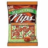 Nestle Nips Sugar Free Rich & Creamy Hard Candy Caramel - 3.5 Oz/ Bag 12 ea