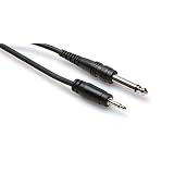 Hosa Cable CMP-303 Cable 3.5 mm to 1/4" TS 3 FT