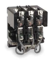Dayton 1EGH2 Relay, Power, 3PDT, 120VAC, Coil Volts