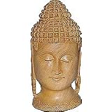 ShalinCraft Statues Of Buddha Sculptures In Wood Carving Handmade Indian Arts Crafts Artifacts 4