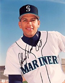 Alex Rodriguez Signed / Autographed Seattle Mariners Baseball 8x10 Photo