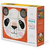 Crocodile Creek Make-A-Face Blocks Animal Mix & Match Block Stacking Set, 2.5"