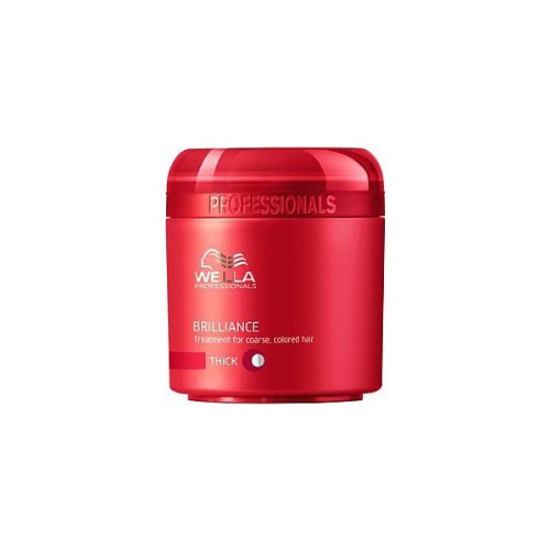  Wella Professionnals Masque pour Cheveux Colorés Fins à Normaux Brilliance Normal 150ml