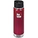 Klean Kanteen Wild Grape Wide Insulated Water Bottle with Cafe Cap 2.0