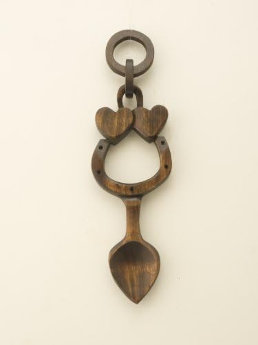 Welsh Love Spoon - I Am Lucky To Have You.-(50M)