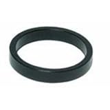 Origin8 Headset Spacers, Alloy Black, 10 per Bag - 1