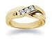 0.21 ctw. Woman's Round Diamond Wedding Band in 14K Yellow Gold
