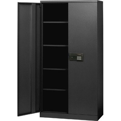 Keyless Electronic Coded Steel Cabinet (Black) (72