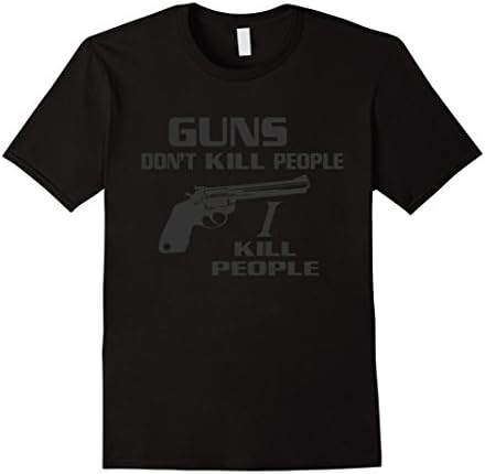 Men's Guns Don't Kill People, I Kill People T-shirt XL Black