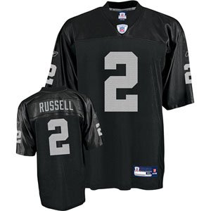 Reebok Oakland Raiders JaMarcus Russell Youth Replica Jersey Extra Large