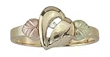 Black Hills Gold Ladies' 10K Diamond Heart Ring