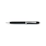 Cross Townsend Black Lacquer/Rhodium Plated Ball-Point Pen