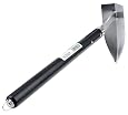 Japanese Garden Landscaping Triangle Hoe With Stainless Steel Blade & Painted Wood Handle