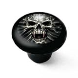 Vampire Skull Decorative High Gloss Ceramic Drawer Knob