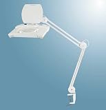 High-Efficiency Magnifying Lamp - Giant 7 x 6 Lens - Powerful 5-Diopter