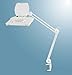Adjustable-Arm UL Magnifier Lamp - Big-View 7 x 5