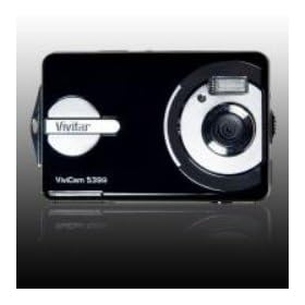 Vivitar V5399 Digital Camera With Water Proof Case - Black (5.0 MP,4x Digital Zoom) 2.4"Colour TFT Screen