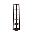 Poundex Modello Book Shelf, Walnut
