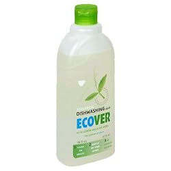 Ecover Dishwashing Liquid, Lemon, 16-Ounce Bottle (Pack of 12)