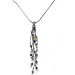 Silver Cubic Zirconia Necklaces, Size: 17inches