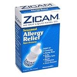 Zicam No Drip Liquid Non Drowsy Allergy Relief Nasal Gel Spray   0.5 Oz