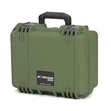 Hardigg Industries iM2100 Storm Case, Watertight, Padlockable Case, with Multilayer Cubed Foam, Olive Drab