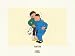 Tintin and Chan Art Poster Print by Hergé (Georges Rémi), 16x12